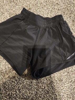 lululemon athletica Black Athletic Training Shorts